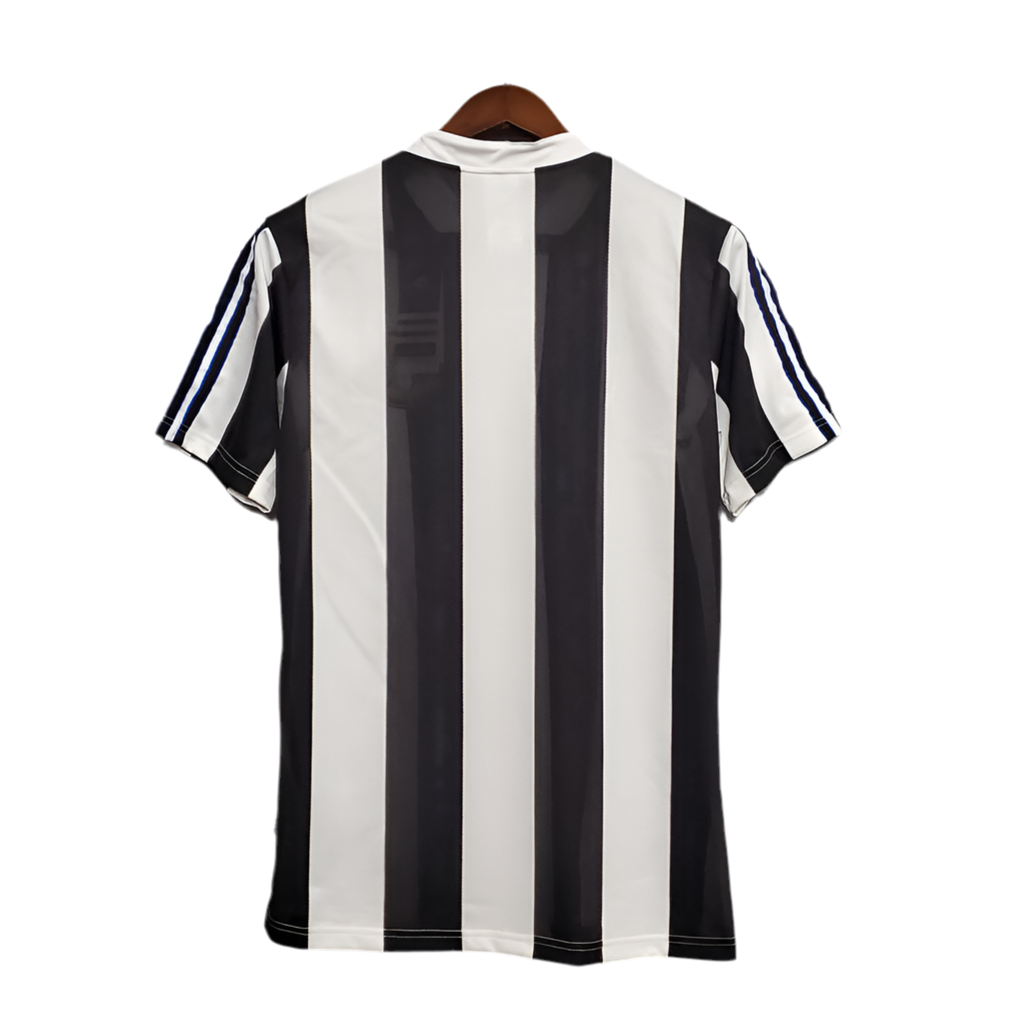 Camisa Newcastle Retrô 1995/1997 - Preta e Branca