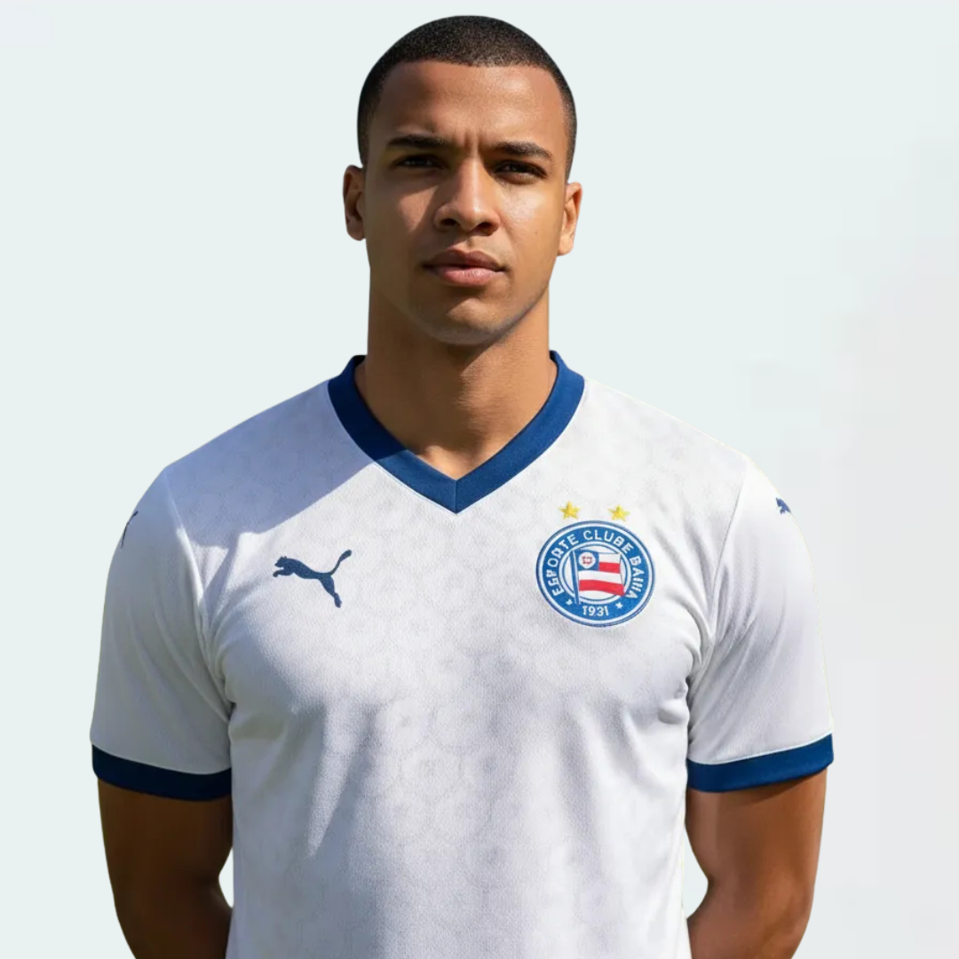 Camisa Bahia I 25/26 - Branca