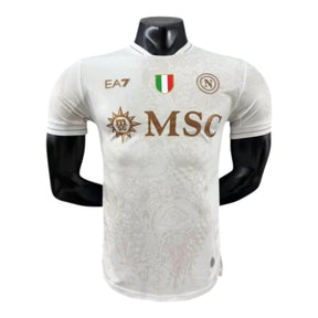 Camisa Napoli II 25/26 - Jogador EA7 Masculina - Branca