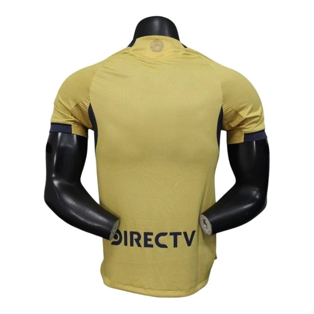 Camisa Boca Juniors II 25/26 - Jogador Adidas Masculina - Amarela com detalhes em azul